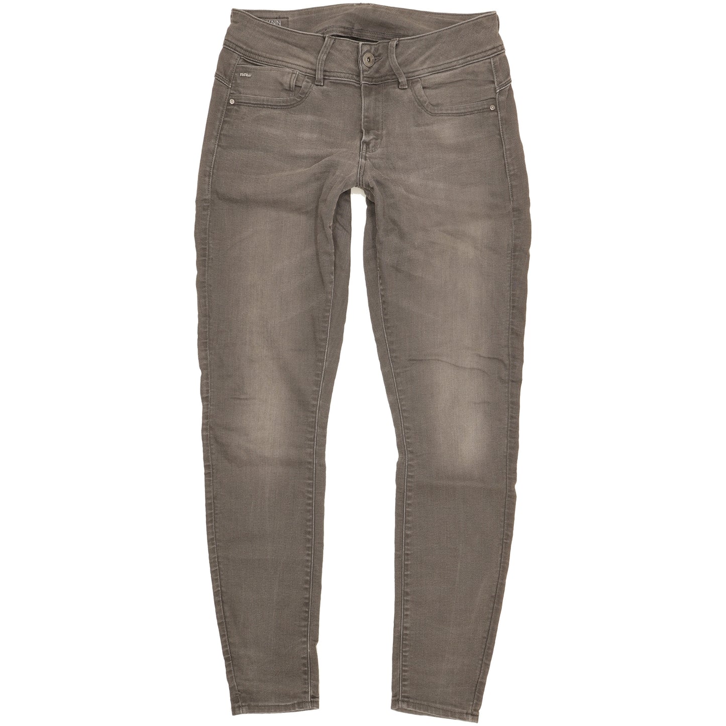 G-Star Lynn Women Grey Skinny Slim Stretch Jeans W31 L31