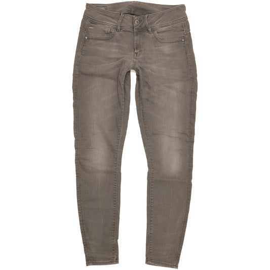 G-Star Lynn Women Grey Skinny Slim Stretch Jeans W31 L31