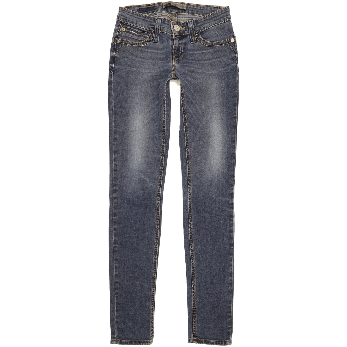 Levi's Demi Curve Women Blue Skinny Slim Stretch Jeans W25 L32