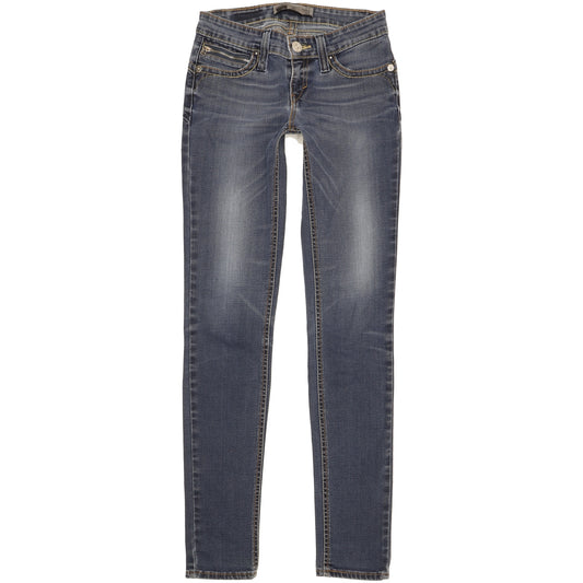 Levi's Demi Curve Women Blue Skinny Slim Stretch Jeans W25 L32