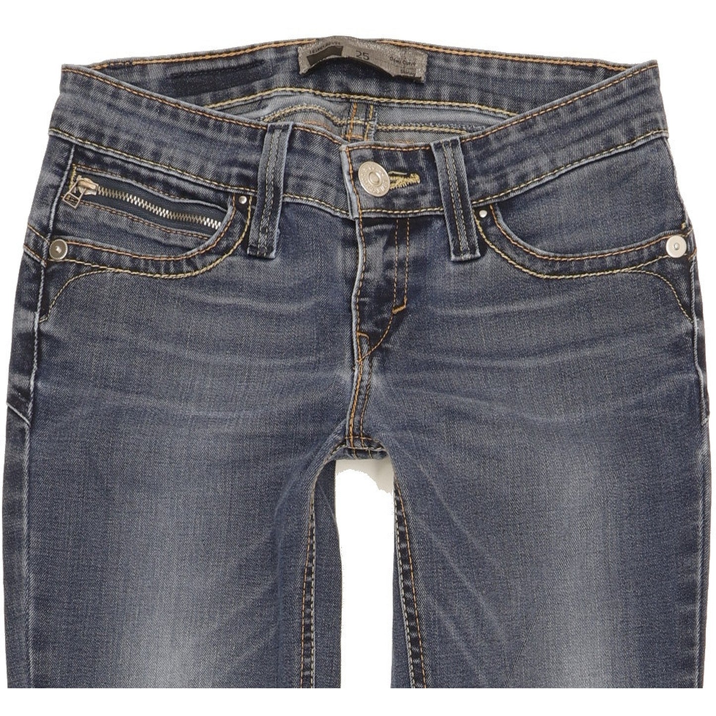 Levi's Demi Curve Women Blue Skinny Slim Stretch Jeans W25 L32