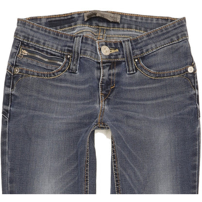 Levi's Demi Curve Women Blue Skinny Slim Stretch Jeans W25 L32