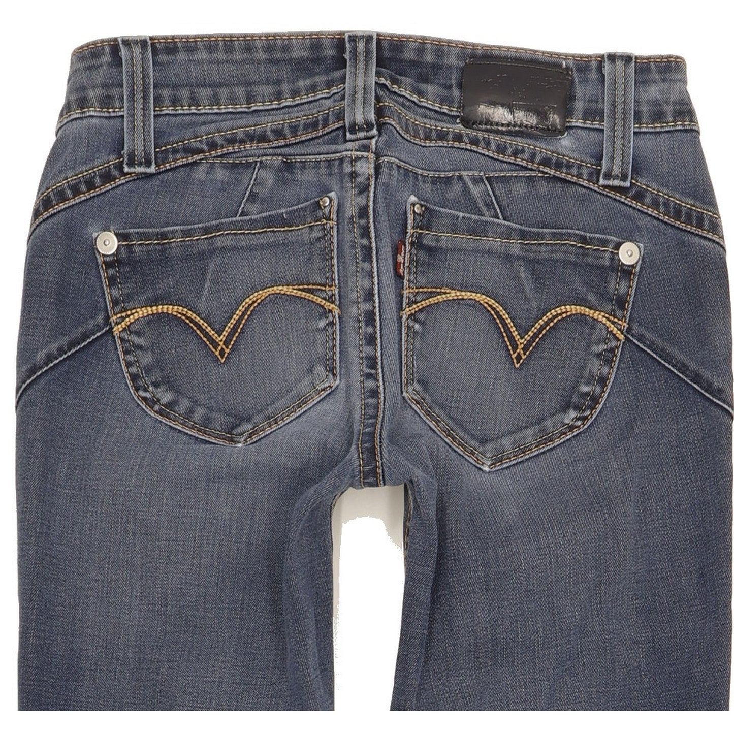 Levi's Demi Curve Women Blue Skinny Slim Stretch Jeans W25 L32