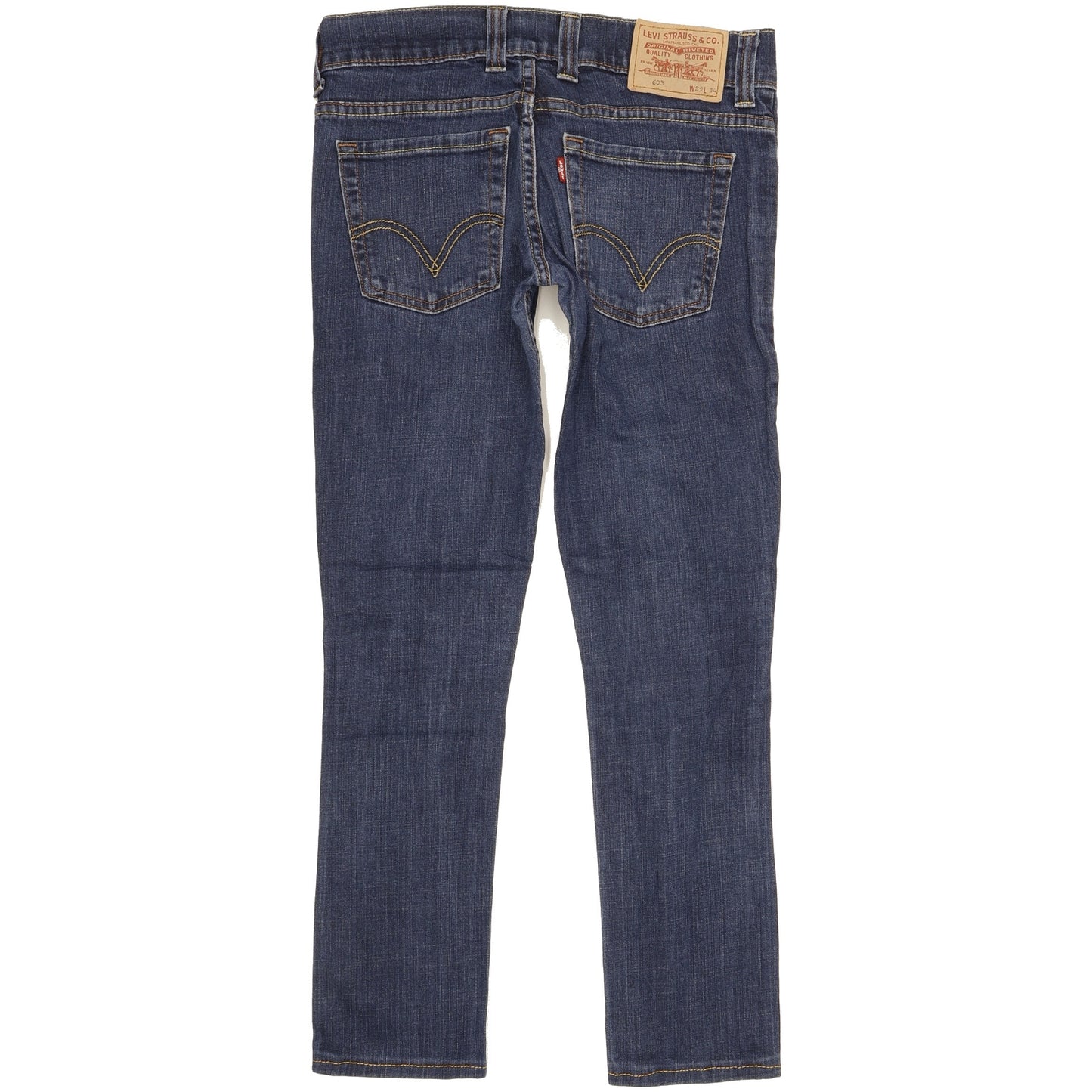 Levi's 603 Women Blue Skinny Slim Stretch Jeans W29 L27
