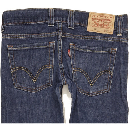 Levi's 603 Women Blue Skinny Slim Stretch Jeans W29 L27