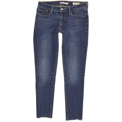 Levi's 710 Super Women Blue Skinny Slim Stretch Jeans W29 L27