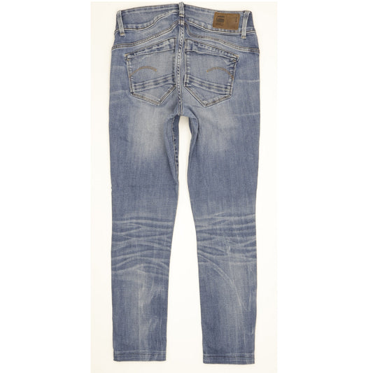 G-Star Midge Women Blue Skinny Slim Stretch Jeans W28 L25