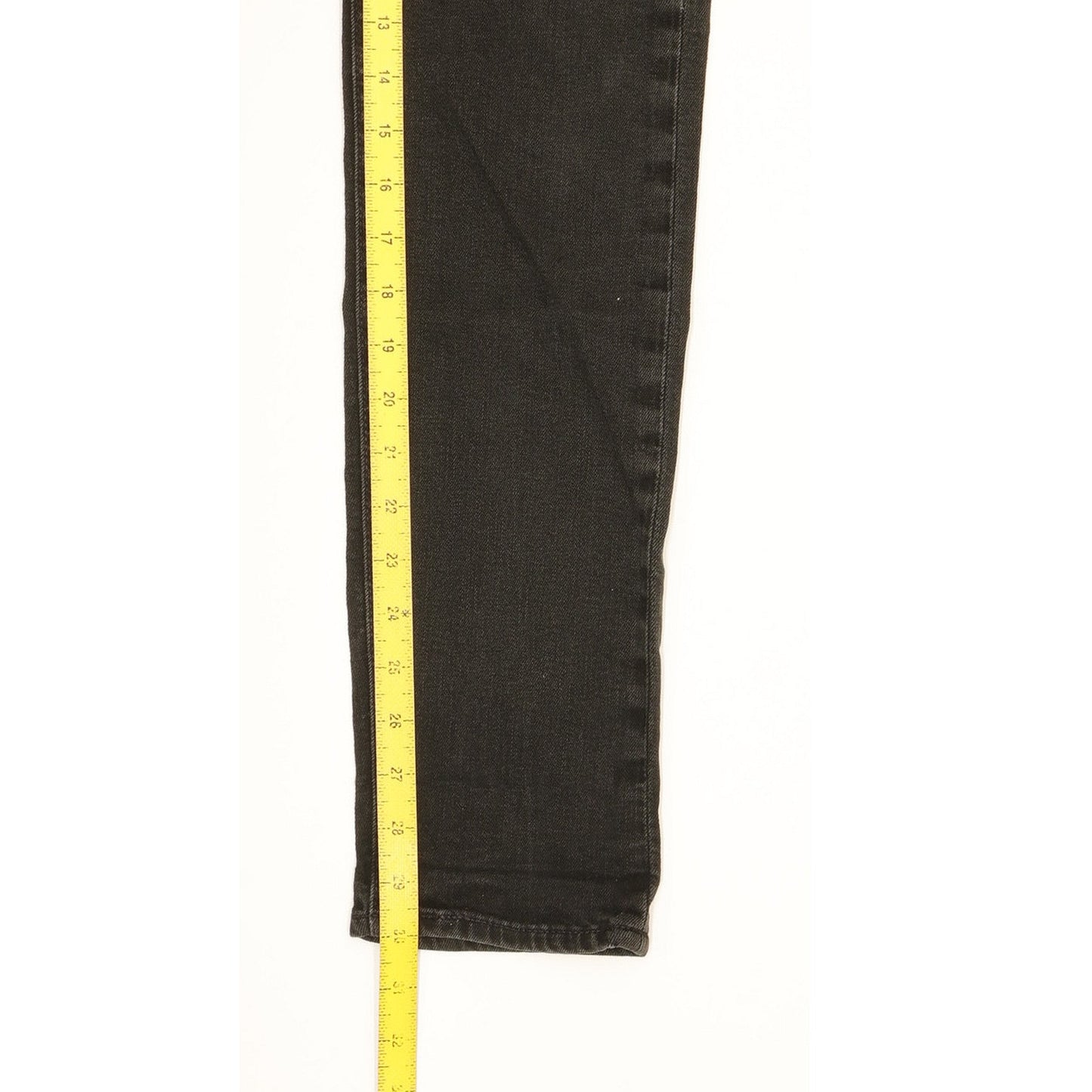 Levi's 512 Men Black Tapered Slim Stretch Jeans W29 L30