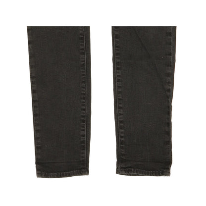 Levi's 512 Men Black Tapered Slim Stretch Jeans W29 L30
