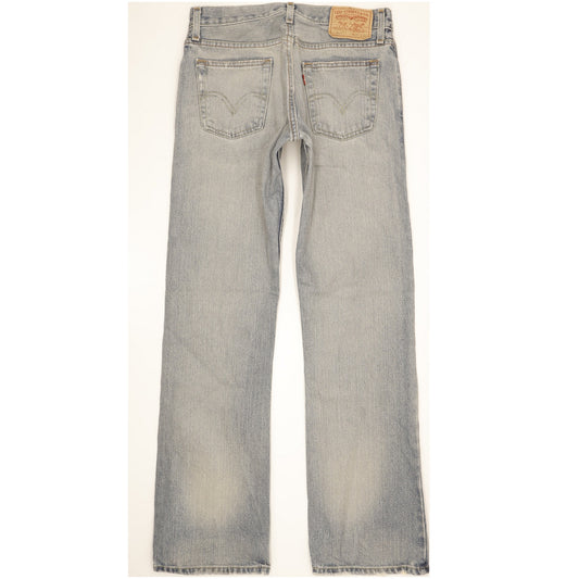 Levi's 527 Men Blue Bootcut Slim Jeans W29 L32