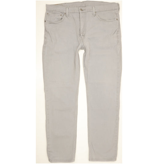 Levi's 511 Men Grey Straight Slim Stretch Jeans W38 L31
