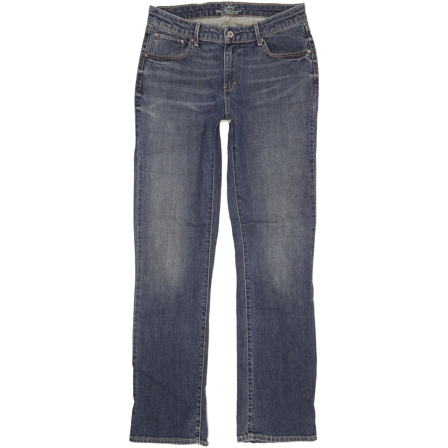 Levi's Demi Curve Women Blue Straight Classic Stretch Jeans W31 L34