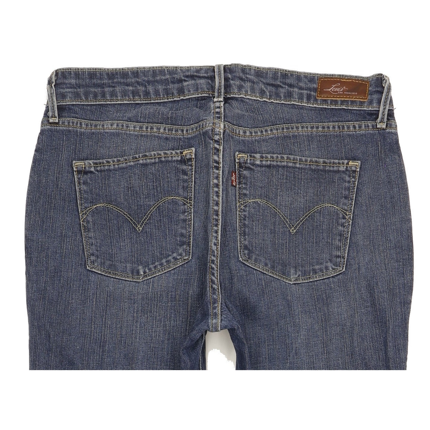 Levi's Demi Curve Women Blue Straight Classic Stretch Jeans W31 L34