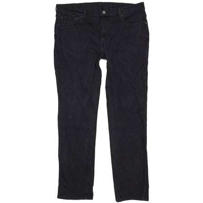 Levi's 511 Men Black Straight Slim Stretch Jeans W38 L32