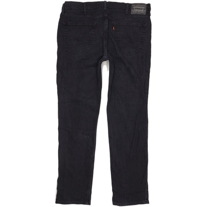 Levi's 511 Men Black Straight Slim Stretch Jeans W38 L32
