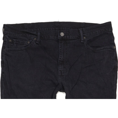 Levi's 511 Men Black Straight Slim Stretch Jeans W38 L32