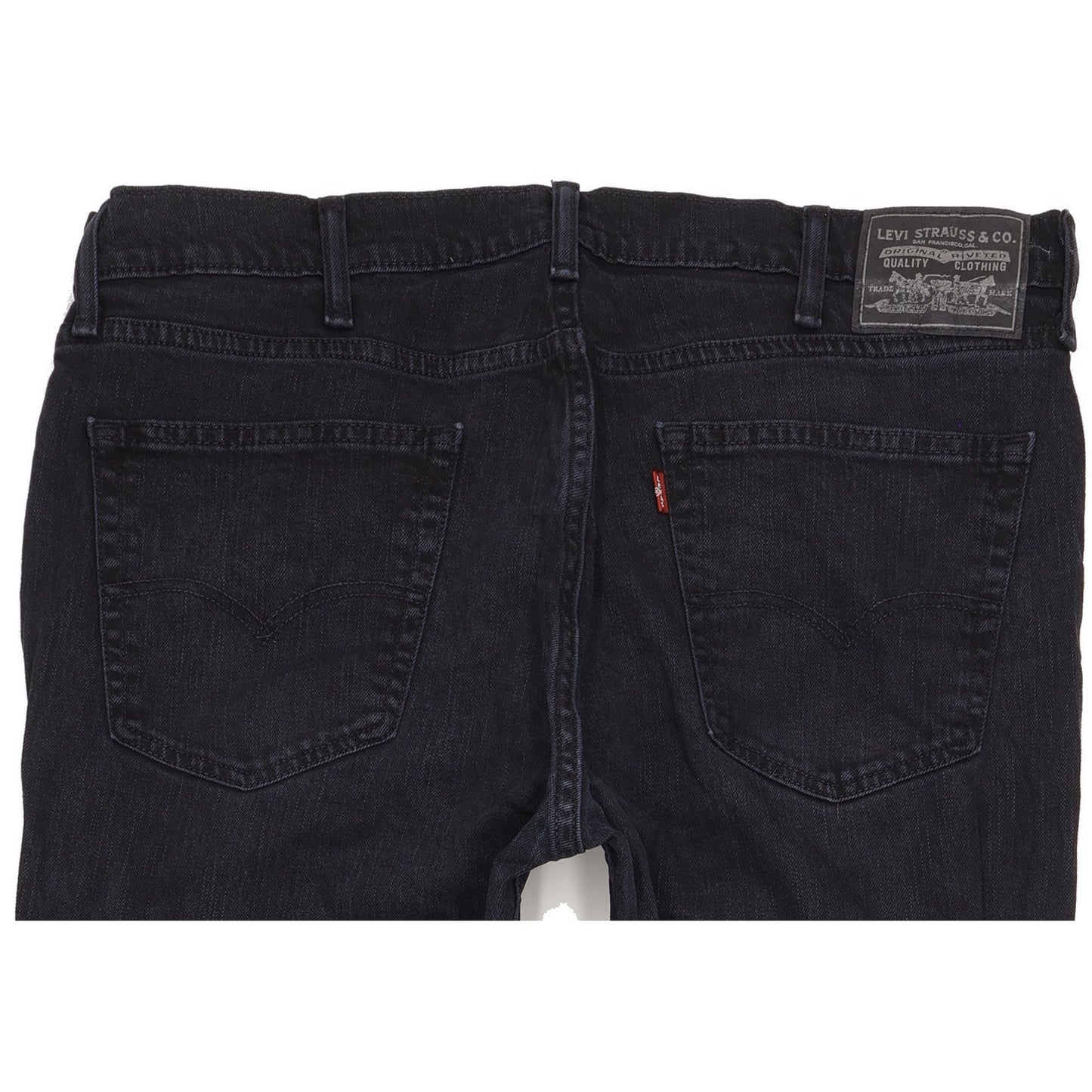 Levi's 511 Men Black Straight Slim Stretch Jeans W38 L32