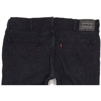 Levi's 511 Men Black Straight Slim Stretch Jeans W38 L32