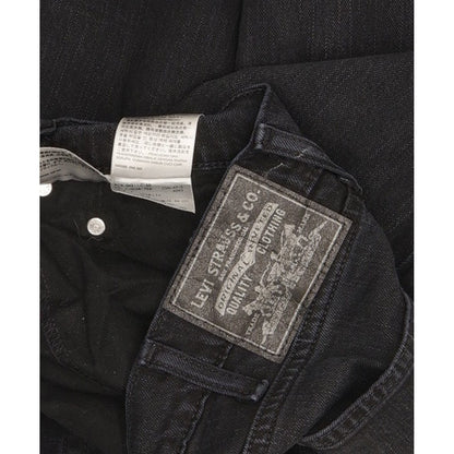 Levi's 511 Men Black Straight Slim Stretch Jeans W38 L32