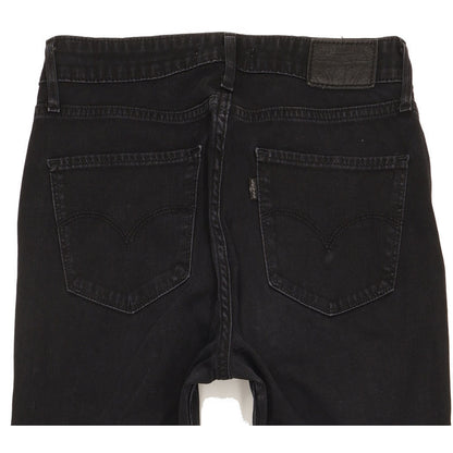 Levi's 721 Women Black Skinny Slim Stretch Jeans W28 L32
