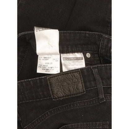 Levi's 721 Women Black Skinny Slim Stretch Jeans W28 L32