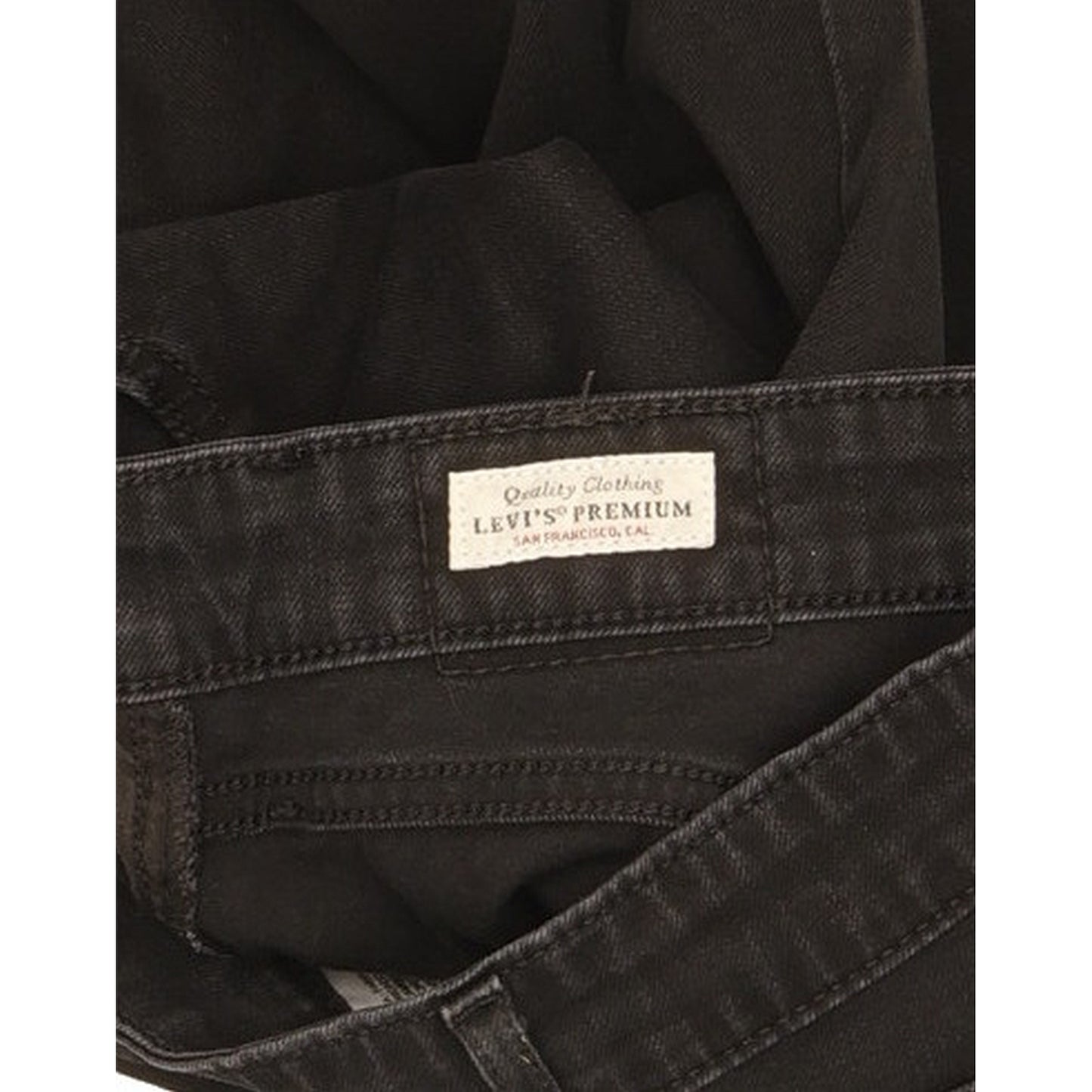 Levi's 721 Women Black Skinny Slim Stretch Jeans W28 L32
