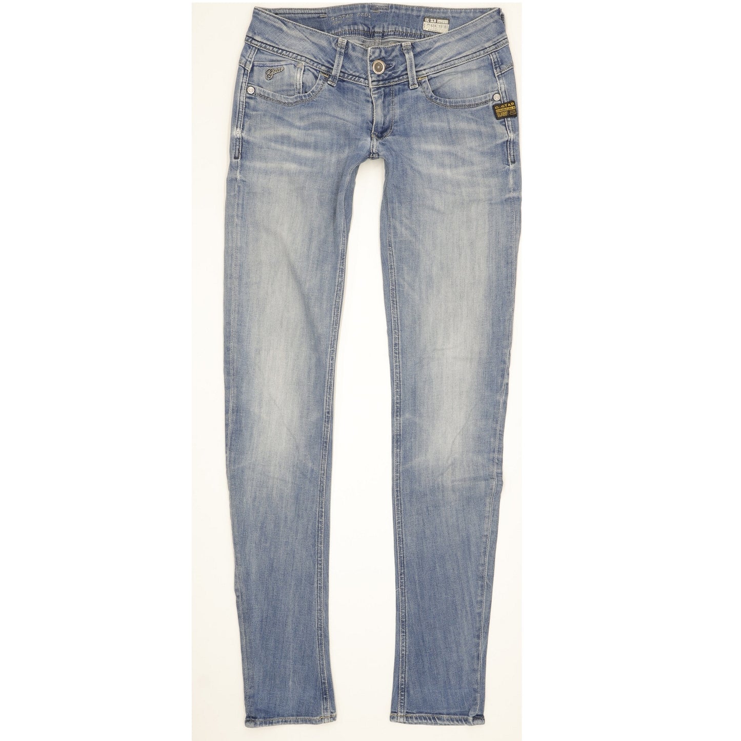 G-Star Lynn Women Blue Skinny Slim Stretch Jeans W27 L33