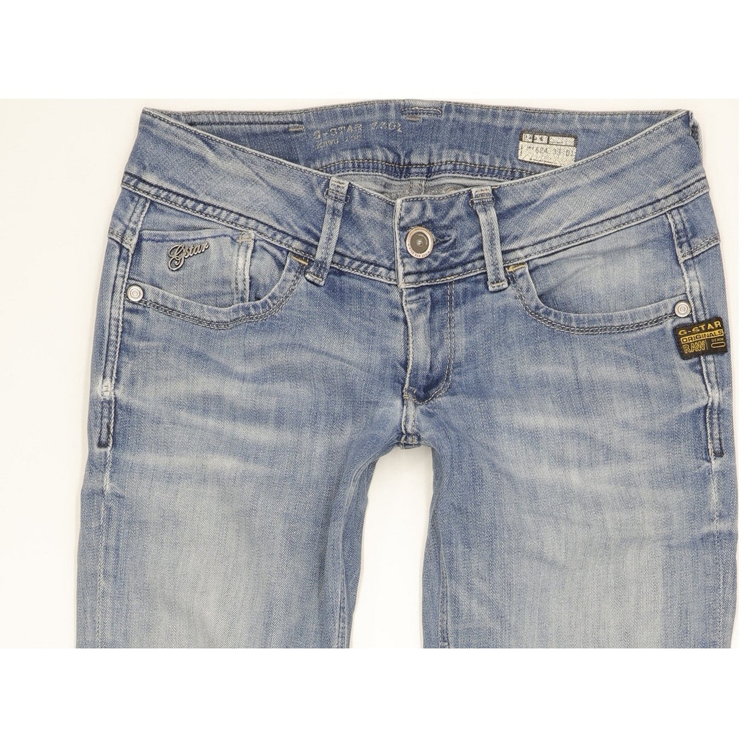 G-Star Lynn Women Blue Skinny Slim Stretch Jeans W27 L33