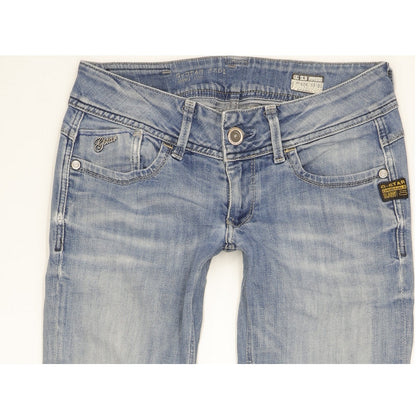 G-Star Lynn Women Blue Skinny Slim Stretch Jeans W27 L33