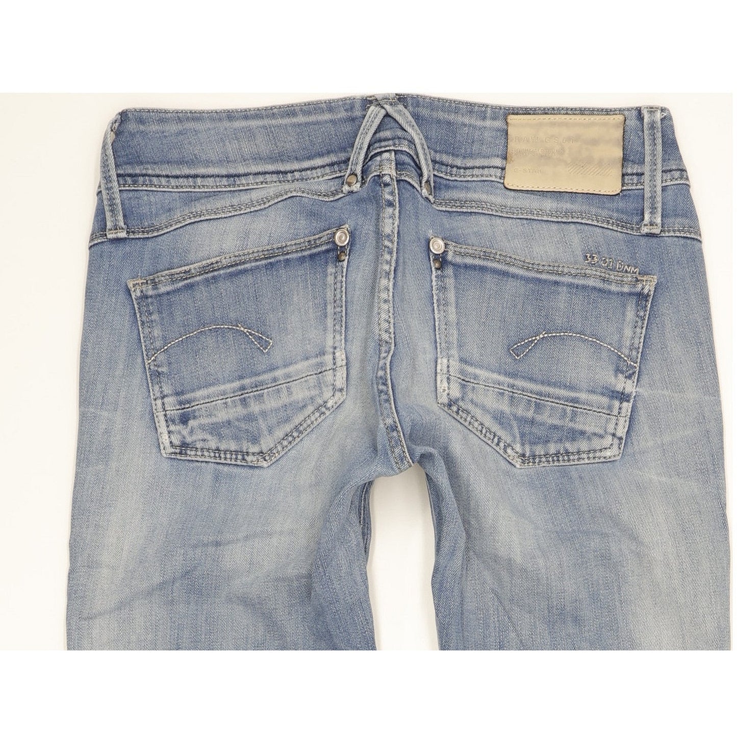 G-Star Lynn Women Blue Skinny Slim Stretch Jeans W27 L33