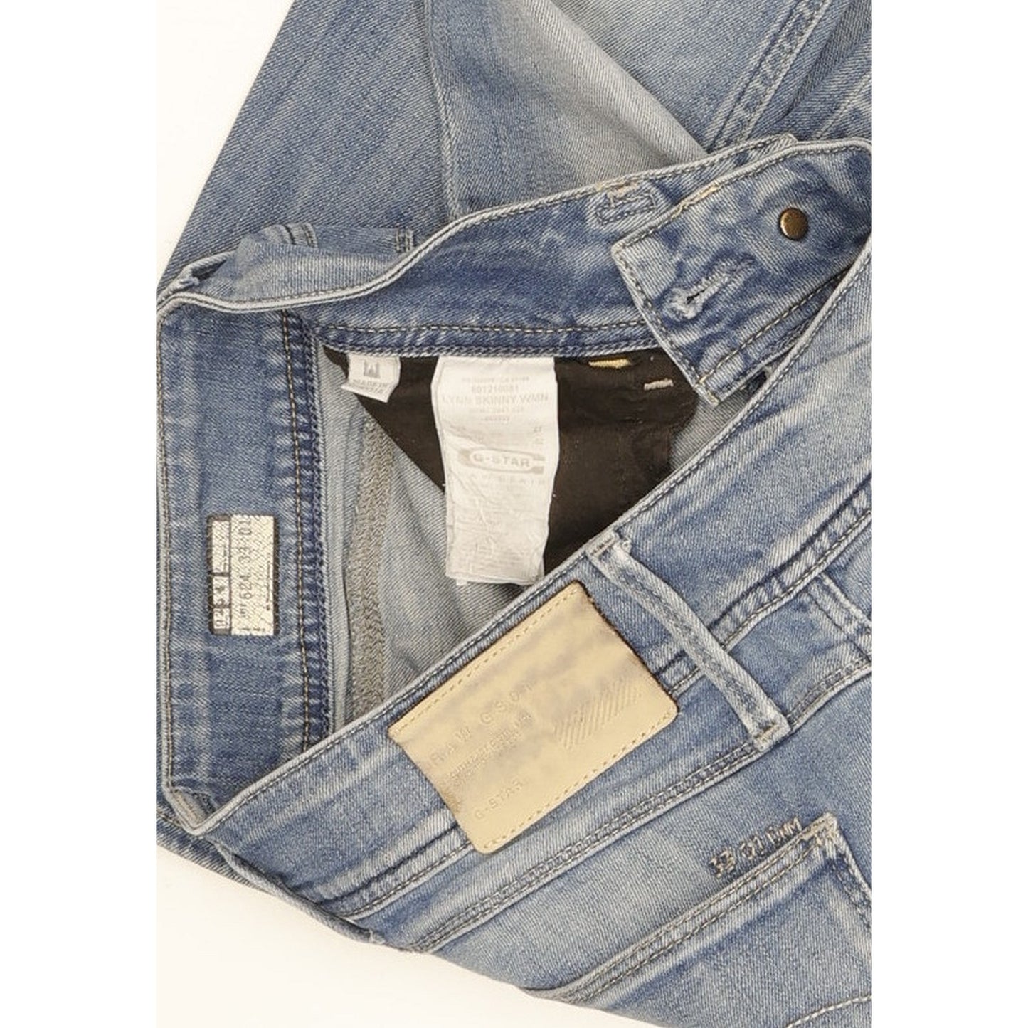 G-Star Lynn Women Blue Skinny Slim Stretch Jeans W27 L33