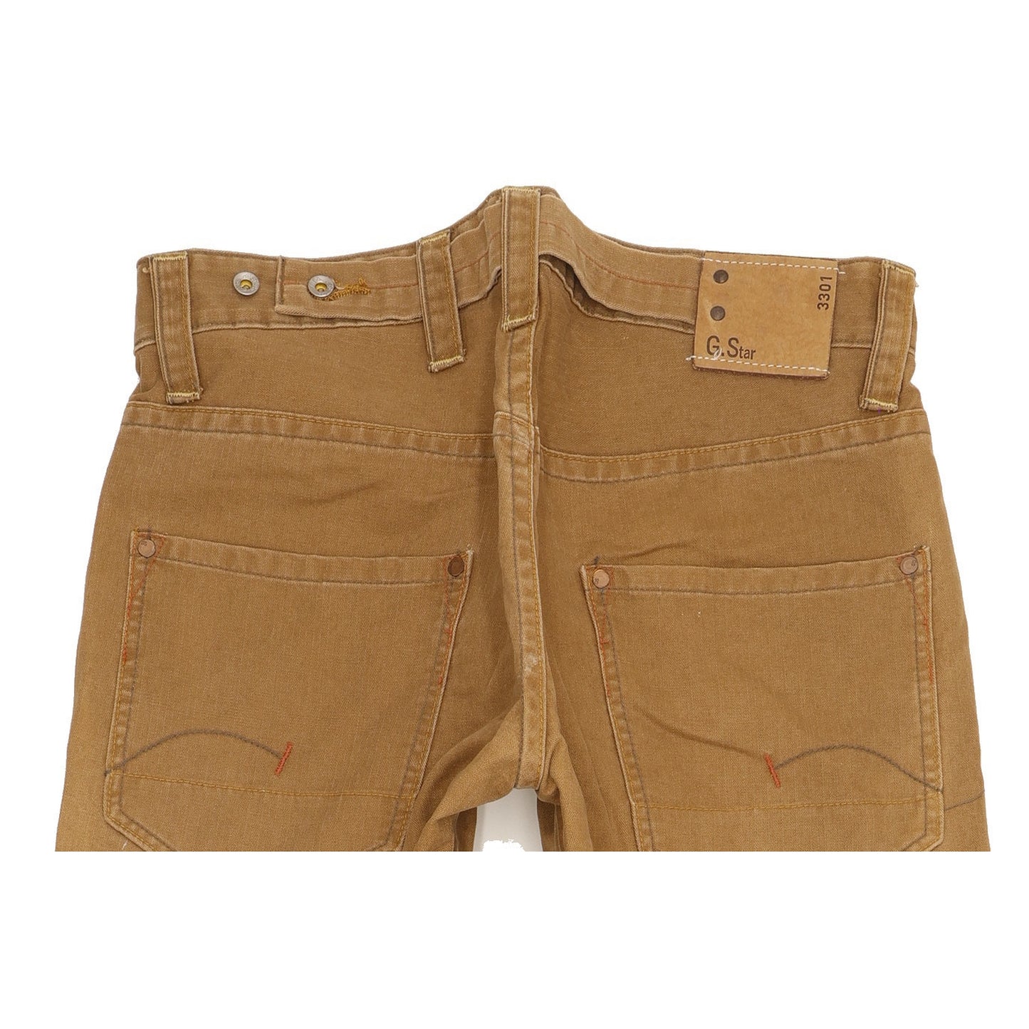 G-Star S.C. Radar Men Brown Straight Loose Jeans W31 L32