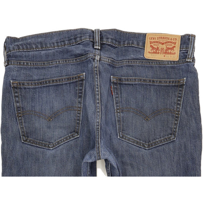 Levi's 511 Men Blue Straight Slim Stretch Jeans W36 L31