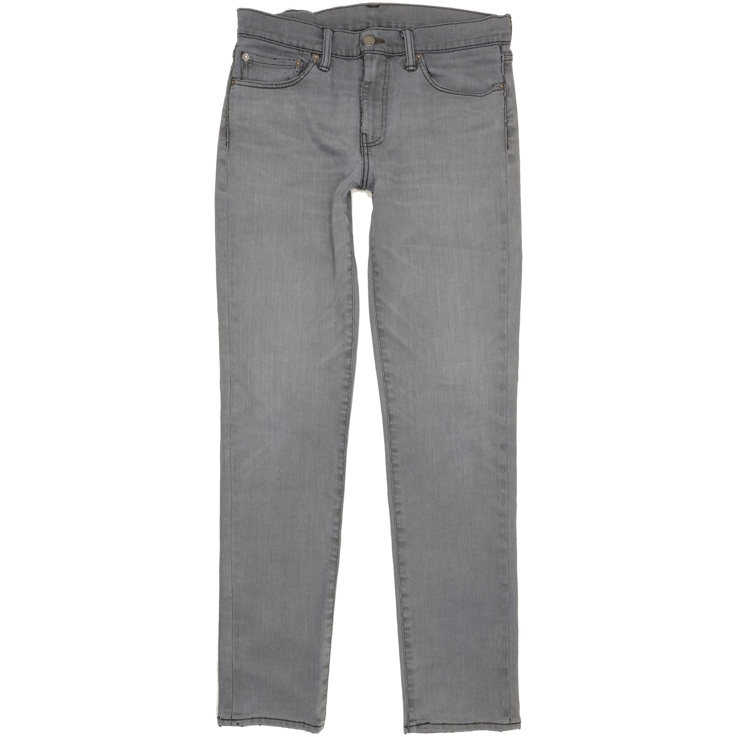 Levi's 511 Men Grey Straight Slim Stretch Jeans W32 L34