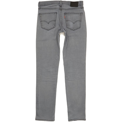 Levi's 511 Men Grey Straight Slim Stretch Jeans W32 L34