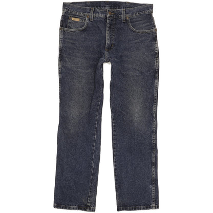Wrangler Texas Men Blue Straight Regular Jeans W34 L30