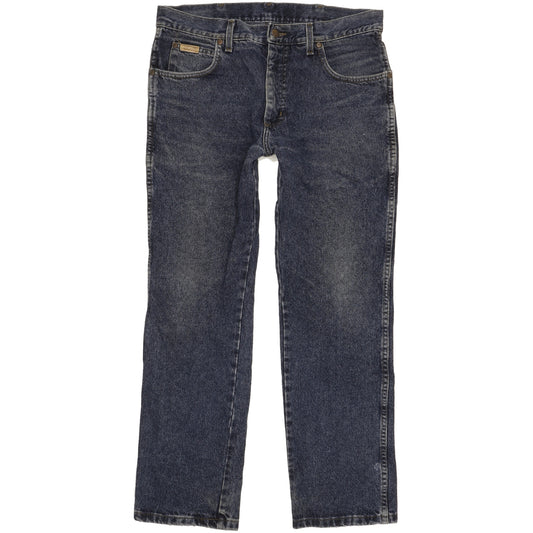 Wrangler Texas Men Blue Straight Regular Jeans W34 L30