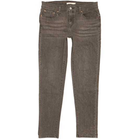 Levi's Women Grey Skinny Slim Boyfriend Stretch Jeans W29 L30