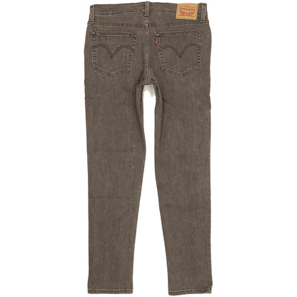Levi's Women Grey Skinny Slim Boyfriend Stretch Jeans W29 L30