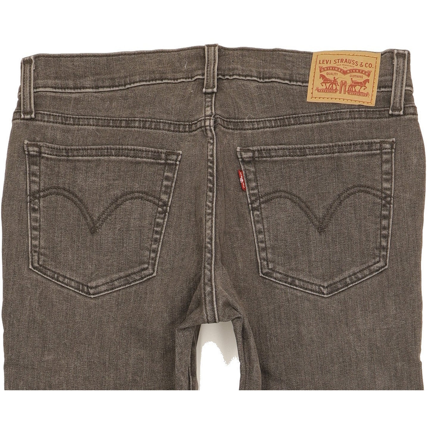 Levi's Women Grey Skinny Slim Boyfriend Stretch Jeans W29 L30