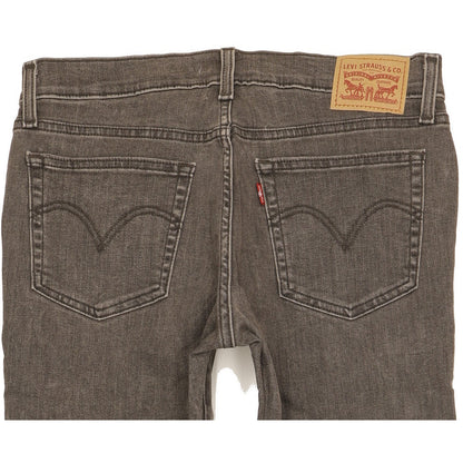 Levi's Women Grey Skinny Slim Boyfriend Stretch Jeans W29 L30