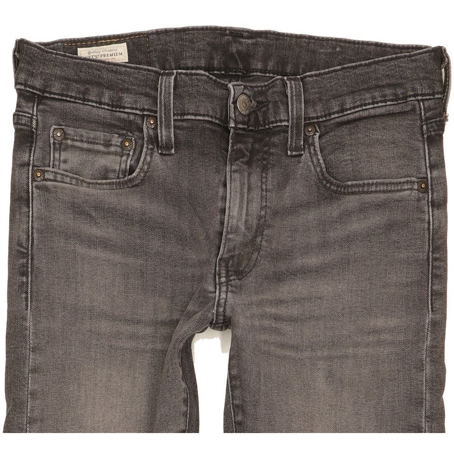 Levi's Men Grey Skinny Slim Stretch Jeans W30 L29