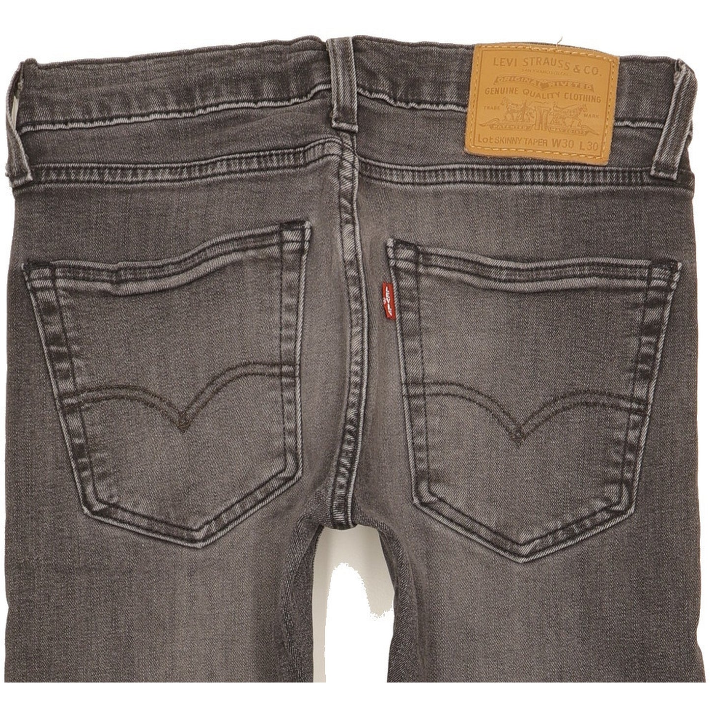 Levi's Men Grey Skinny Slim Stretch Jeans W30 L29