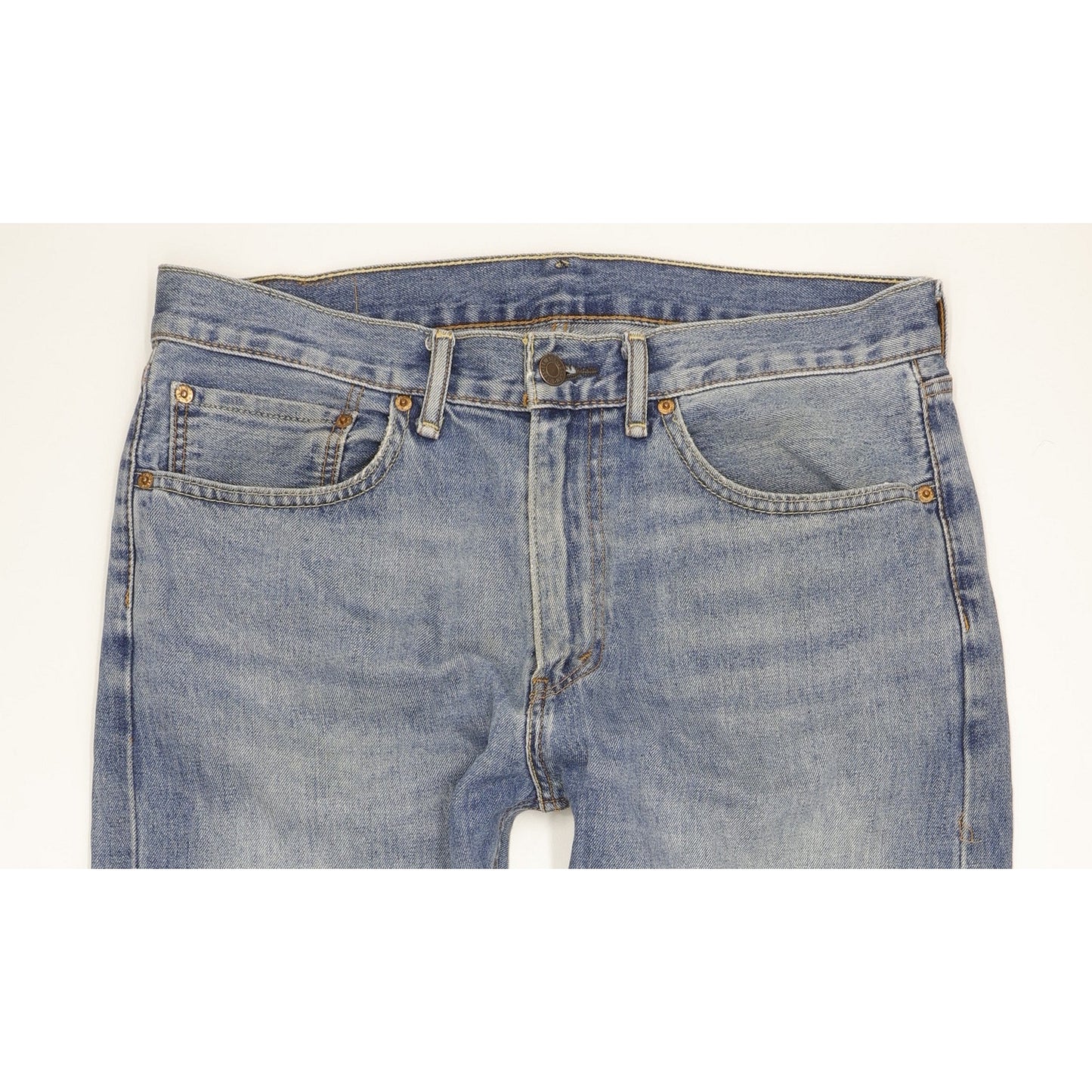 Levi's 505 Men Blue Straight Regular Jeans W34 L30