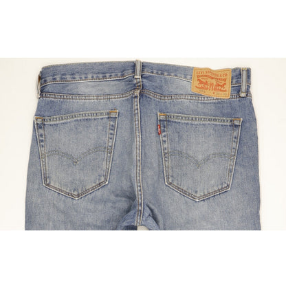 Levi's 505 Men Blue Straight Regular Jeans W34 L30