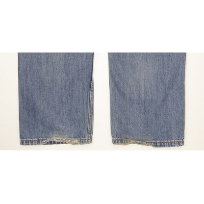 Levi's 505 Men Blue Straight Regular Jeans W34 L30