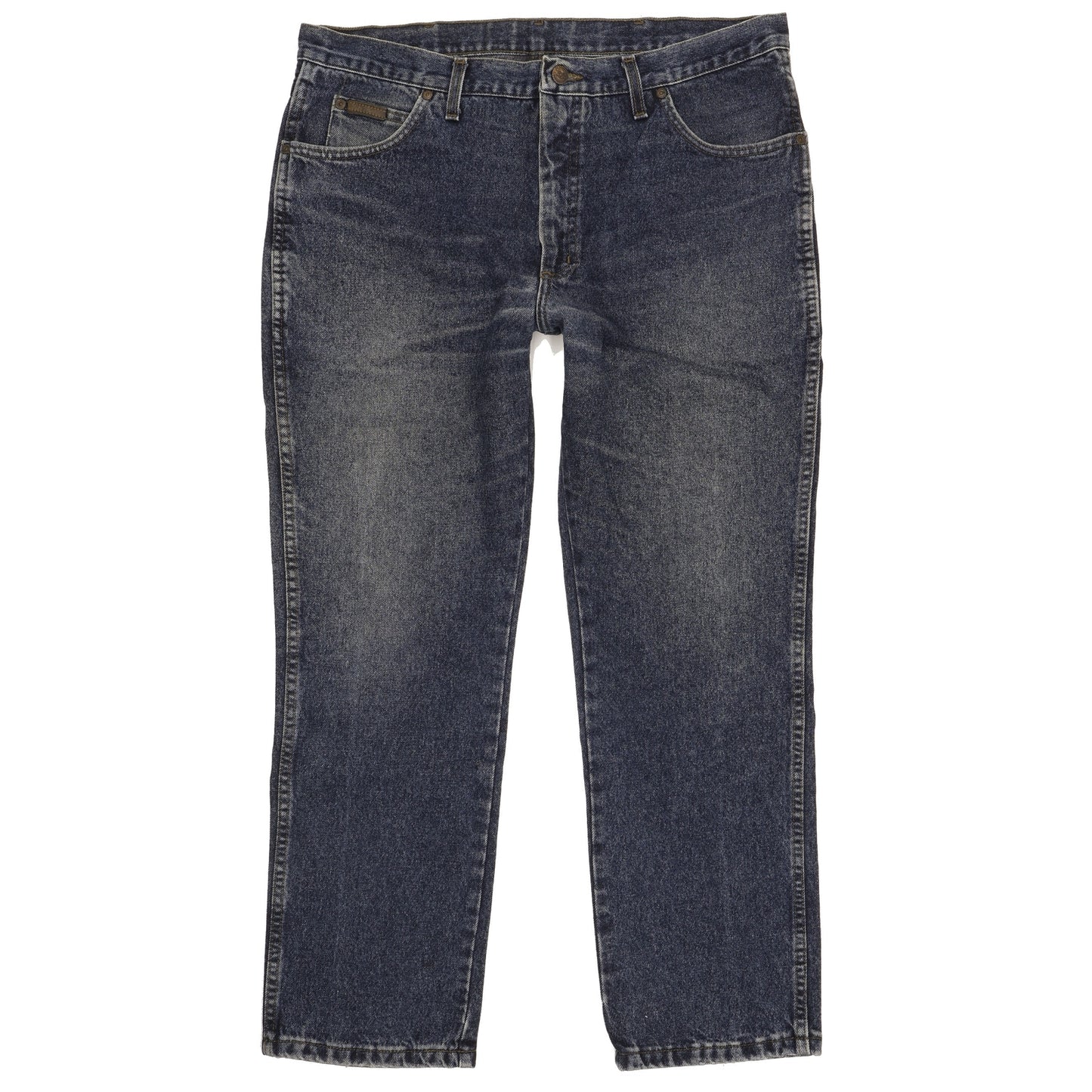Wrangler Texas Men Blue Straight Regular Jeans W38 L30