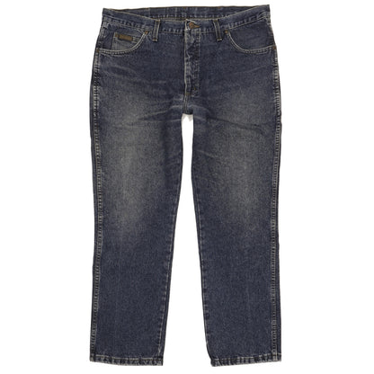 Wrangler Texas Men Blue Straight Regular Jeans W38 L30