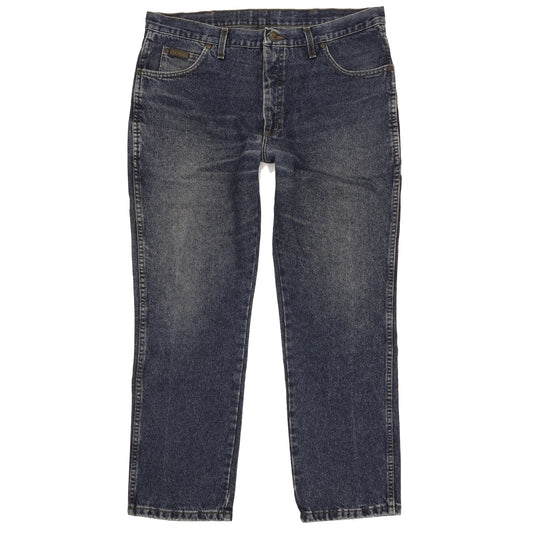 Wrangler Texas Men Blue Straight Regular Jeans W38 L30