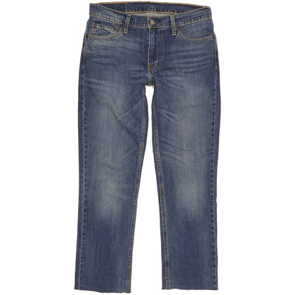 Levi's 511 Women Blue Straight Slim Stretch Jeans W30 L27